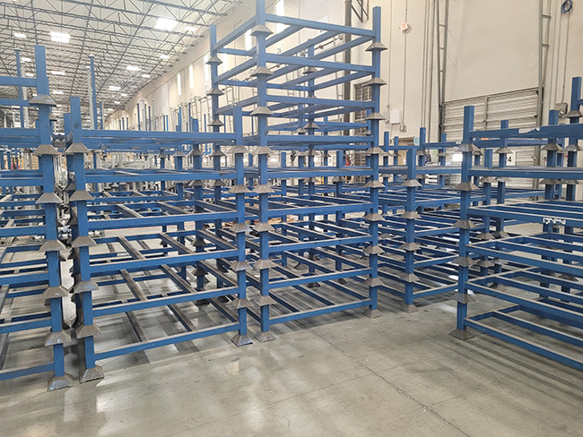 Used Stack Racks 48 X 48 With 4 Posts